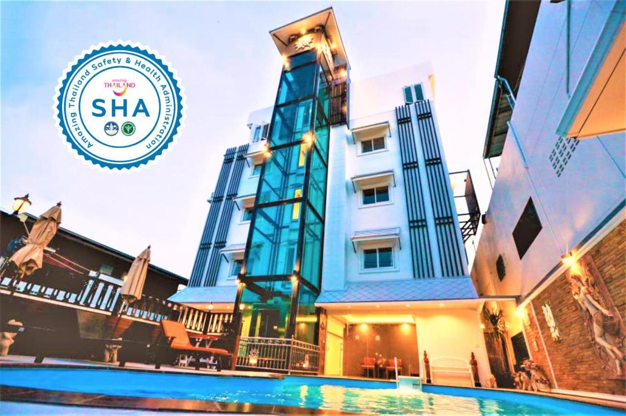 Hua Hin White Villa Hotel - Sha Certified Zewnętrze zdjęcie